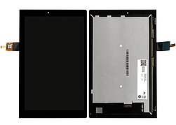 Дисплей (екран) для Lenovo Yoga Tablet 3 X50M 10 + тачскрін, чорний, з жовтим шлейфом