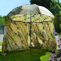 Зонт палатка для рыбалки "Дуб" 2.2м 2 окна