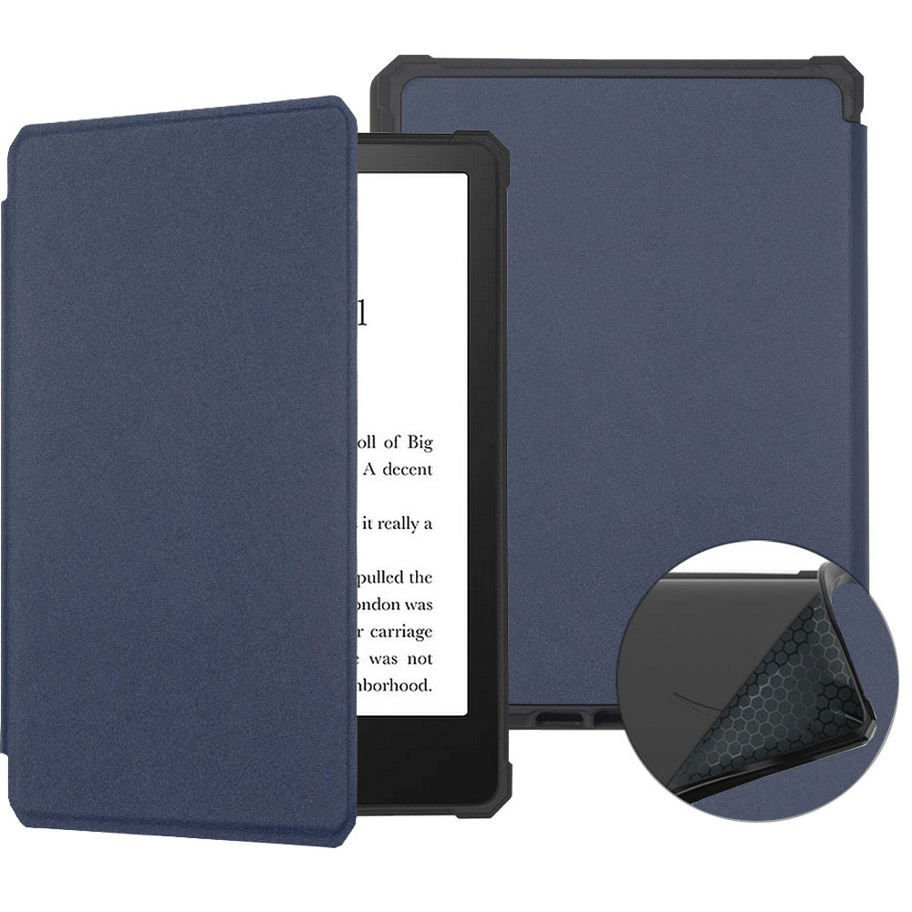 Чехол Galeo TPU Folio для Amazon Kindle Paperwhite 11th Gen 6.8" (2021) Navy Blue, фото 1