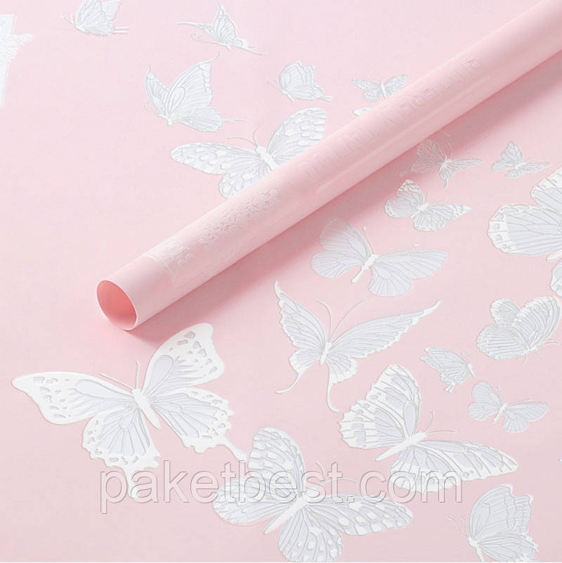 Калька для квітів ( 58х58см) 20 штук Метелики