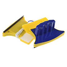 Магнітна щітка для миття вікон із двох сторін Glass Wiper, фото 5