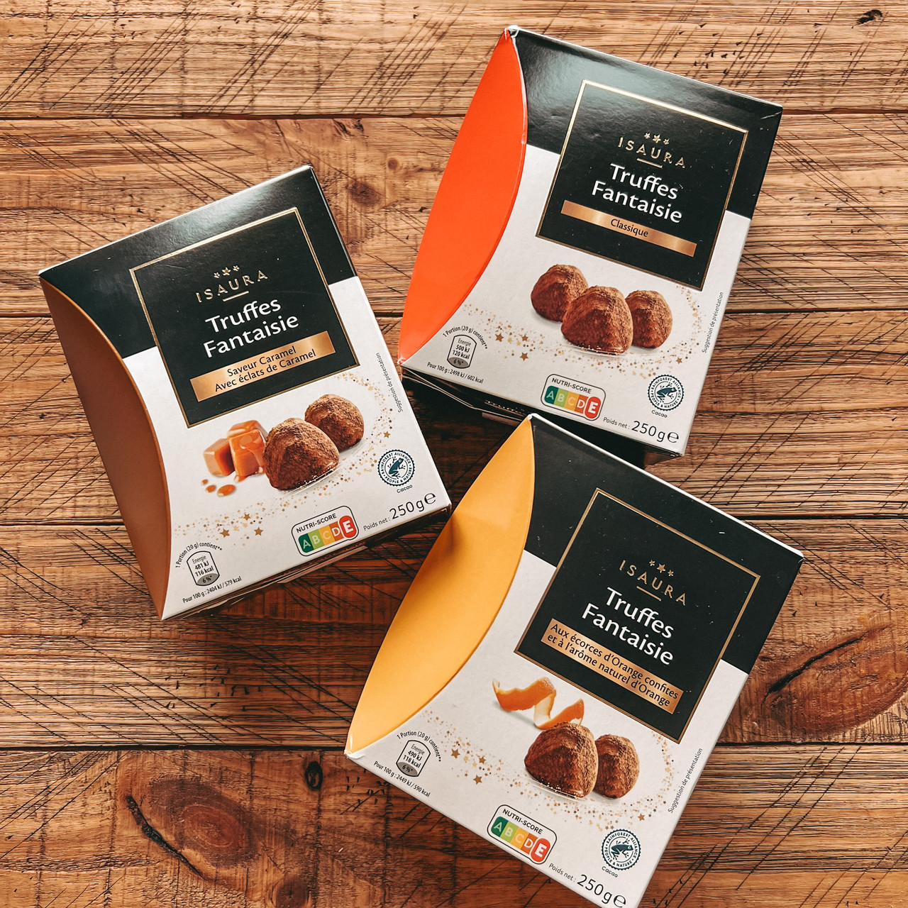 Французькі трюфелі зі смаком карамелі "Truffes Fantaisie" 250. Франція