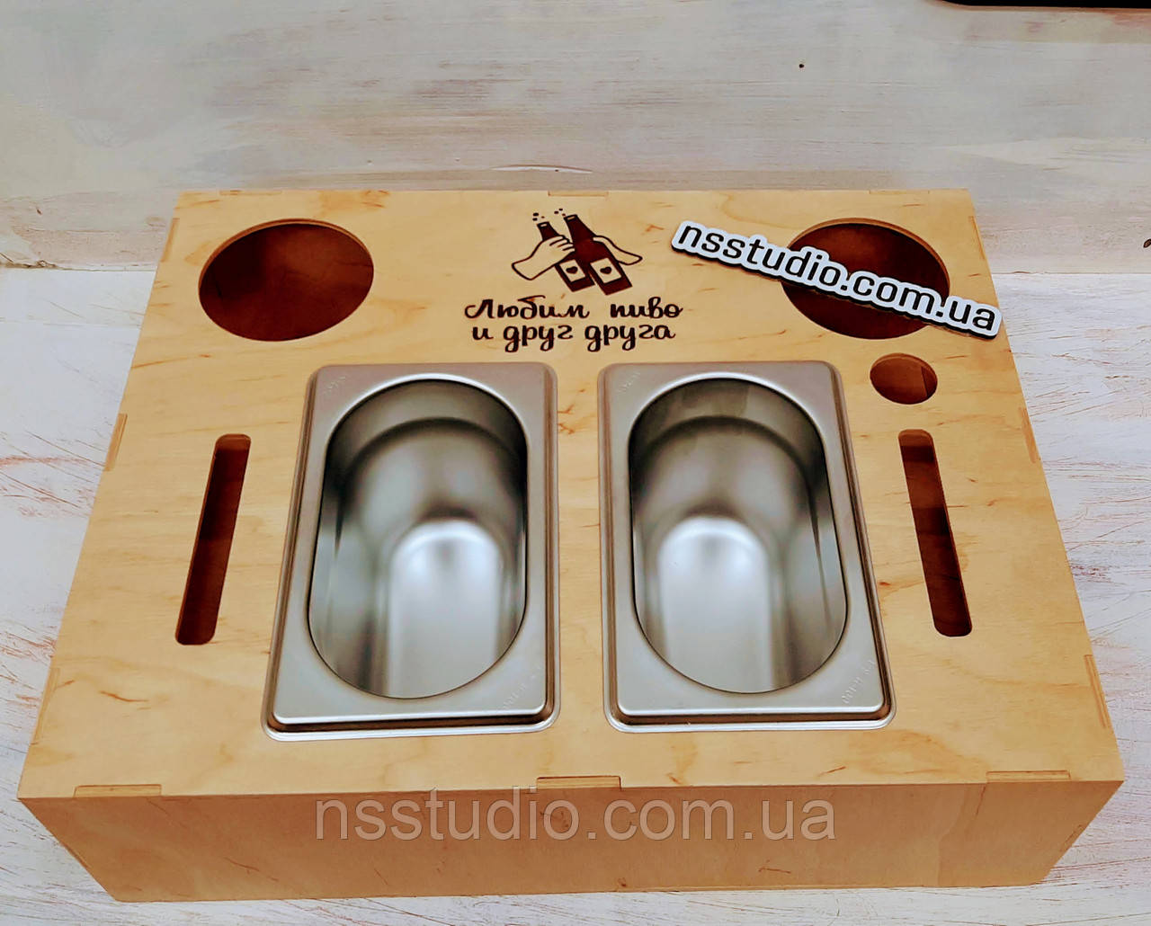 Купить Бокс для пива и снеков. Подарок. Пивной бокс., цена 816 ₴ — Prom ...