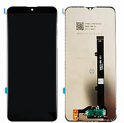 Дисплей для ZTE Blade A71 (A7030), модуль (екран і сенсор), чорний, оригінал