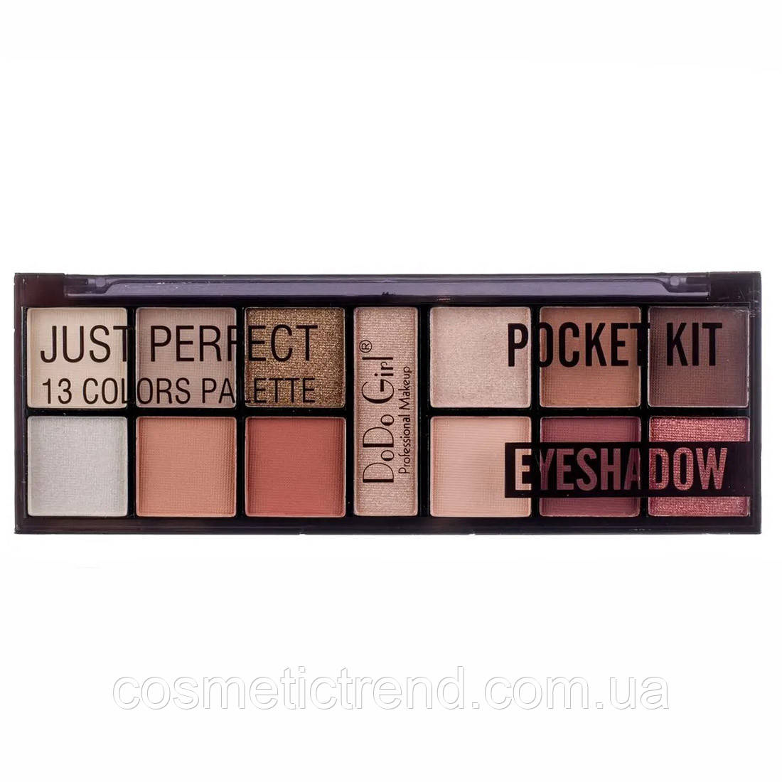 Палітра 13 тіней для повік DoDo Girl Just Perfect Pocket Kit Eyeshadow D3066/03