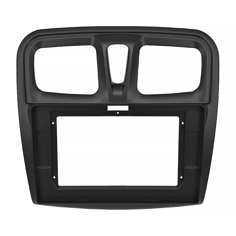 Перехідна рамка 10,1" Renault Sandero Logan 2015-2018 Dacia Sandero 2013+ Logan 2012+ (RE 020T) 6985 Black