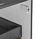 Тумба підвісна Qtap Robin 600х476х437 Graphite/Whitish oak зі стільницею QT1379TPН6002GWO, фото 8