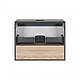 Тумба підвісна Qtap Robin 600х476х437 Graphite/Whitish oak зі стільницею QT1379TPН6002GWO, фото 9