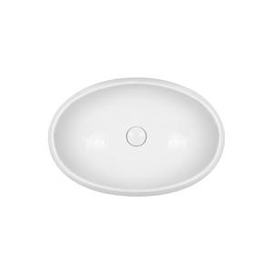 Раковина-чаша Qtap Leo 600х400х155 White з донним клапаном QT11117060GW