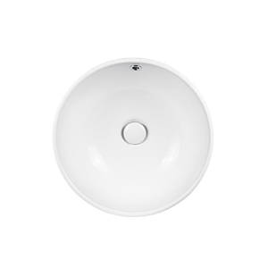 Раковина-чаша Qtap Amazon 430х430х160 White з донним клапаном QT02117043NW