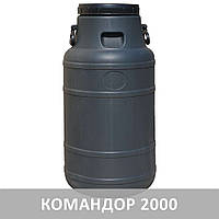 Бідон 100 л Чорний нехарчовий