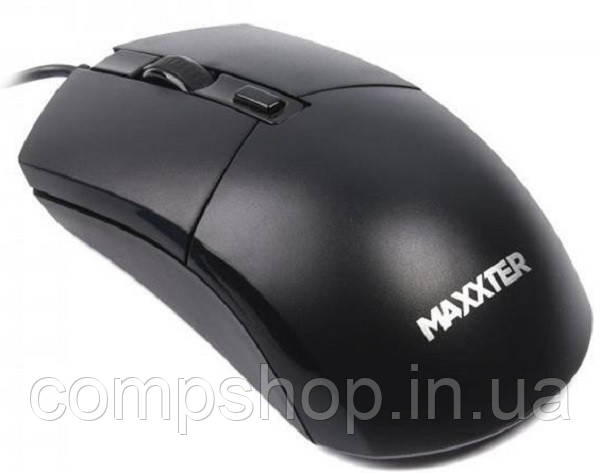 Миша Maxxter Mc-4B01 Black, USB (код 125162), фото 1