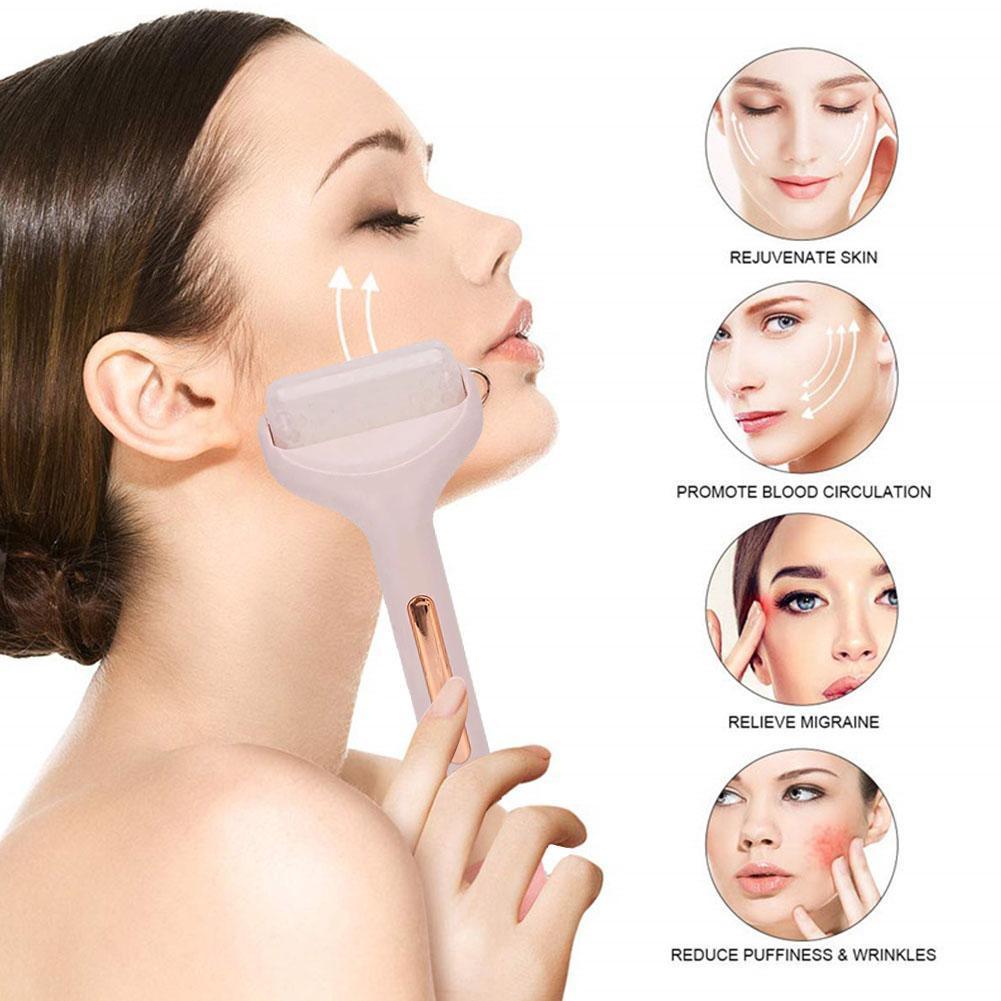 Охолоджуючий масажер роллер для обличчя Flawless Ice Roller, фото 1