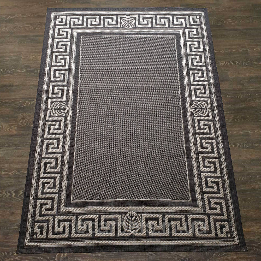 Безворсовий коричневий килим для кухні Naturalle 900-91, фото 1