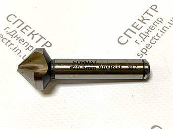 Зенківка 90град, ц/хв, HSS-E, z=3, DIN335-C Format (Німеччина) 20.5