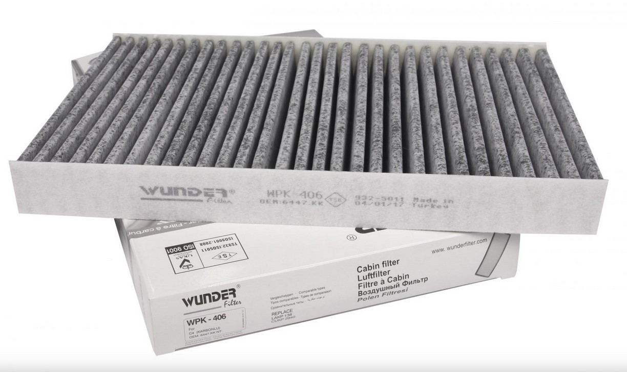Фільтр салону Peugeot 307 Wunder WPK406, фото 1