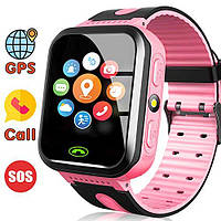 Дитячий розумний смарт годинник Baby Watch Phone GPS KID-01 Rose