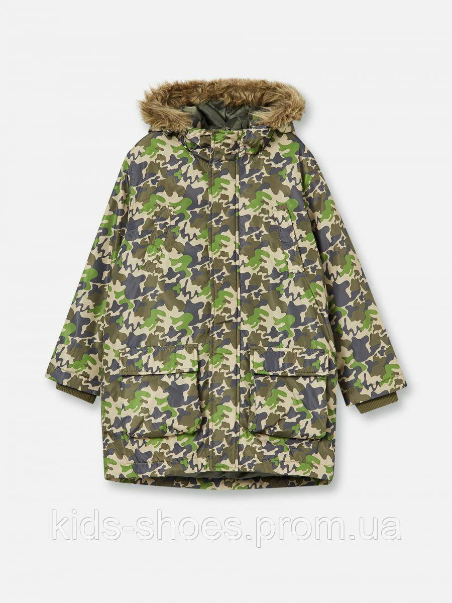 Дитяча куртка Fox&Bunny 74 хакі парку - фото 1 - id-p1577121722