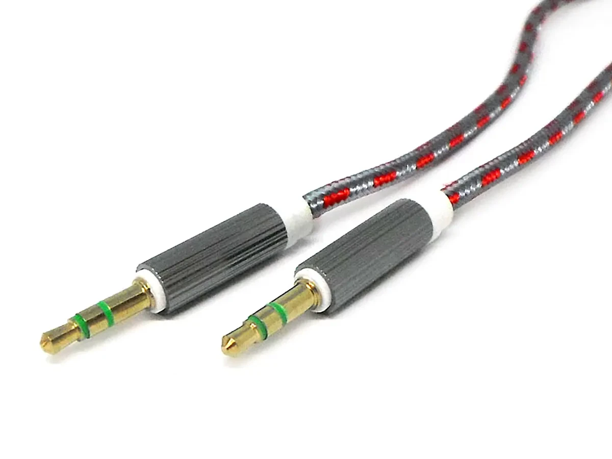 Кабель AUX jack 3,5мм у коробці прямий AUX-517 200шт 7958