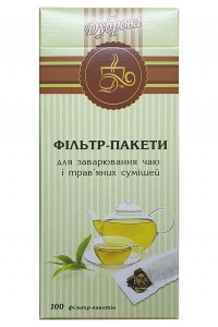 Фільтр-пакети для чаю великі (100 шт. в упаковці) 070600066