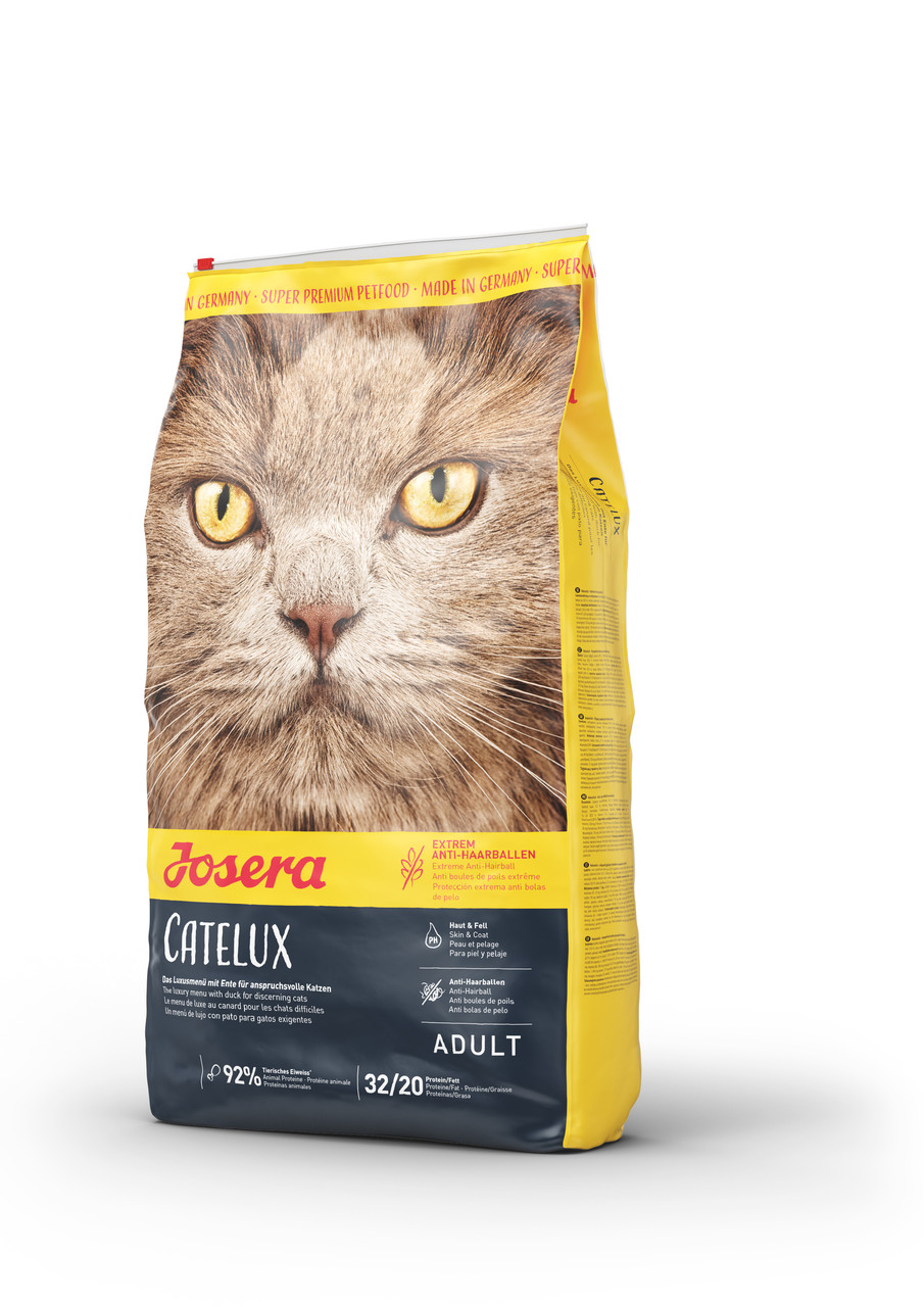 Josera Catelux корм для дорослих котів, схильних до утворення грудок шерсті 10КГ