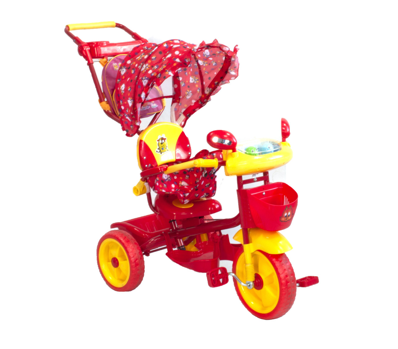 Велосипед дитячий триколісний TC-R107A-2A червоний