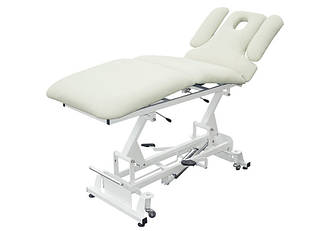 Масажний стіл модель з гідравлічним регулюванням висоти