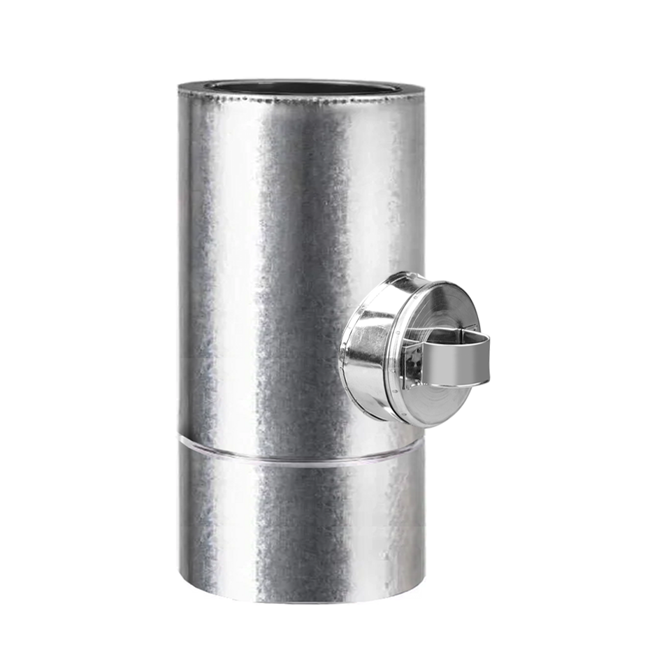 Ревізія-сендвіч ø110/210 мм 1 мм Нерж/Оц Aisi 321 Stalar (60274)