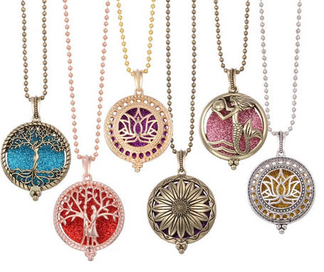 Кольє, кулони, медальйони для ароматерапії.