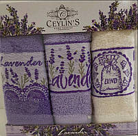 Набір кухонних махрових рушників Ceylin's Olive 30*50 3 шт.