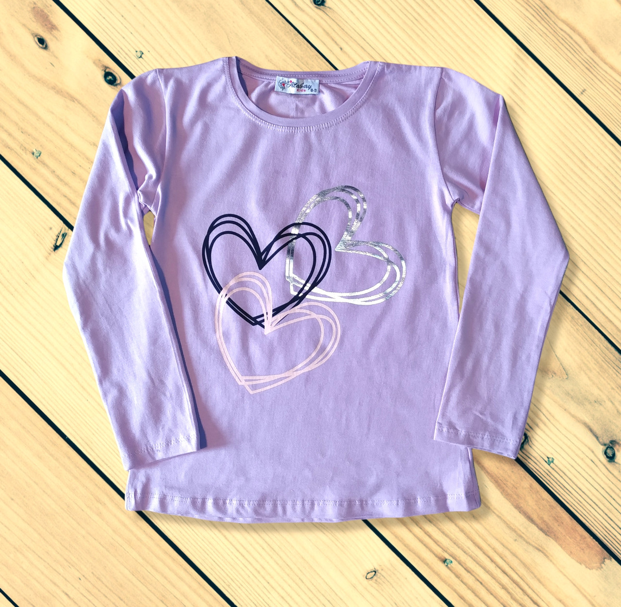 Блузка на дівчинку тонкий трикотаж Розмір 134, фото 1