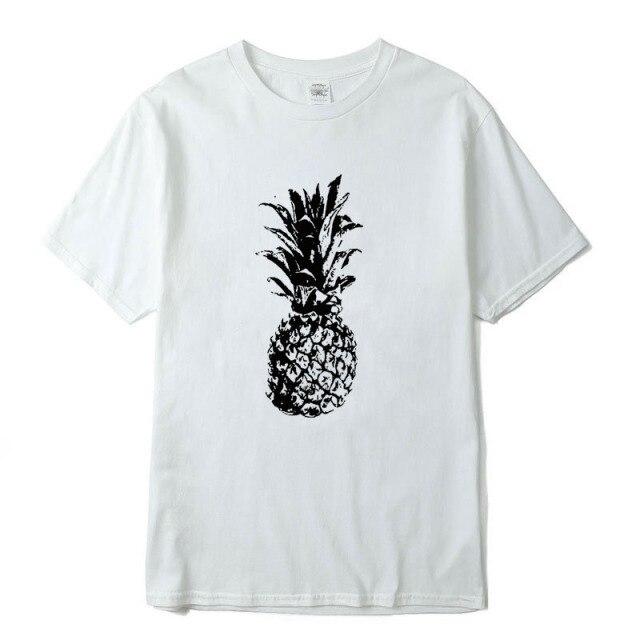 Чоловіча футболка з принтом ананаса