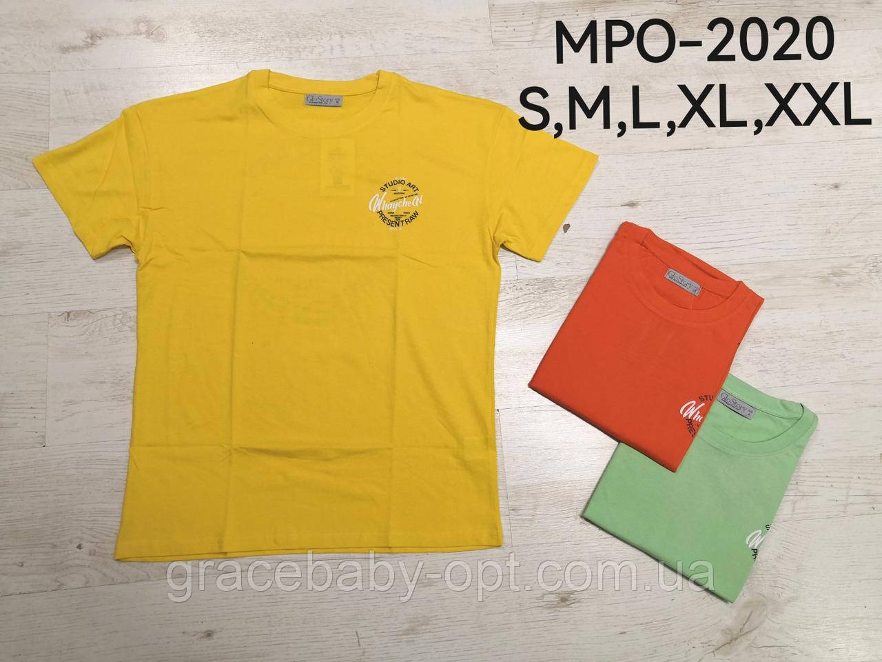 Футболки чоловіча оптом, Glo-story, S,M,L,XL,2XL рр, № MPO-2020