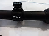 Приціл оптичний ZOS 3-12x40 AO R6 прогумований корпус, фото 2