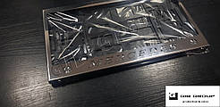 Рамка номерного знаку США ( Mercedes + Логотип) Метал нержавіюча сталь
