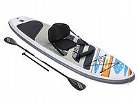 SUP-борд Надувная доска для плавания/серфинга с веслом Bestway 65341 Stand Paddle 305 x 84 x 12 см