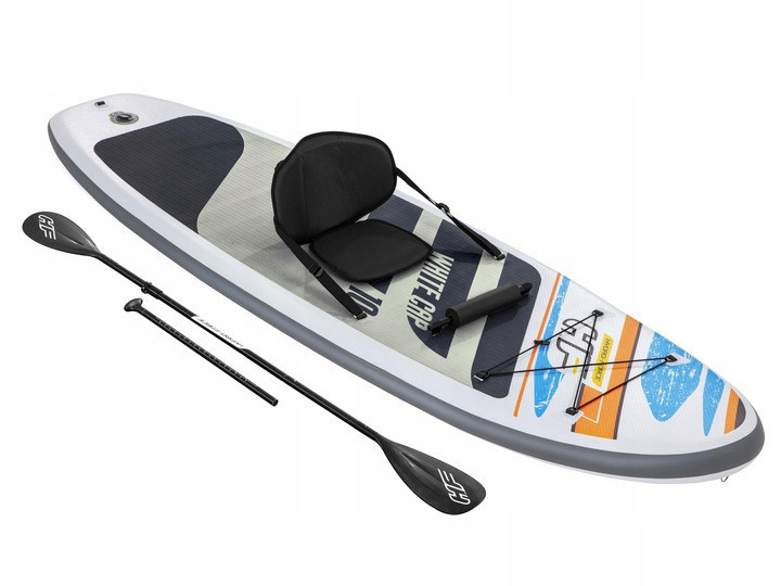 SUP-борд Надувная доска для плавания/серфинга с веслом Bestway 65341 Stand Paddle 305 x 84 x 12 см - фото 1 - id-p1581034489