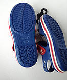 Сандалі на хлопчика Crocs Bayaband Sandal Синій з червоним, фото 3