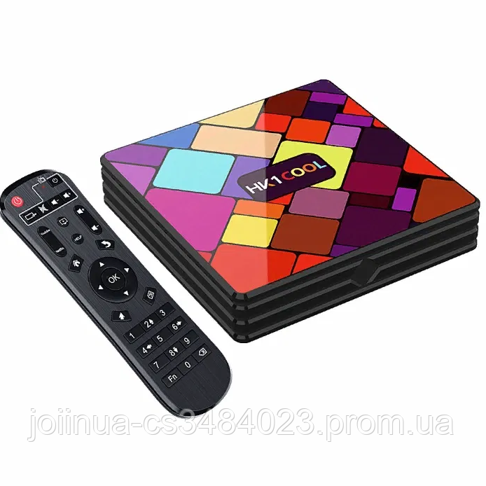 Смарт ТВ приставка HK1 Cool 4Gb/32GB Android 9.0 Smart TV Box, Медиаплеер 6К, WiFi, H.265 - фото 9 - id-p1581029643