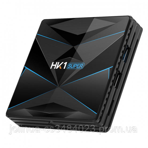 Смарт приставка HK1 Super 4/32GB Android 9.0, Smart TV Box, Медиаплеер - фото 4 - id-p1581029646