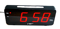 Часы электронные настольные VST 763T-1 (красное табло)