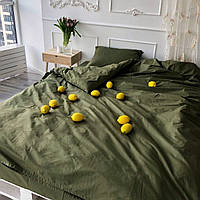 Комплект постільної білизни Односпальний хакі