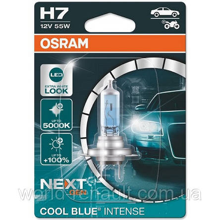 OSRAM (Germany) 64210CBN- Автолампа H7 Cool blue intense +20% яскравості (біле світло) 55 W (ближній/дальній), фото 2