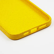 Біорозкладний чохол ECO Wheat Straw для Iphone 12 PRO MAX Yellow, фото 4