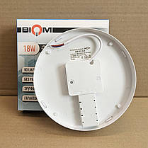 Точковий LED світильник накладний Biom 18W 5000К IP33 коло BYR-01-18-5 22142, фото 3