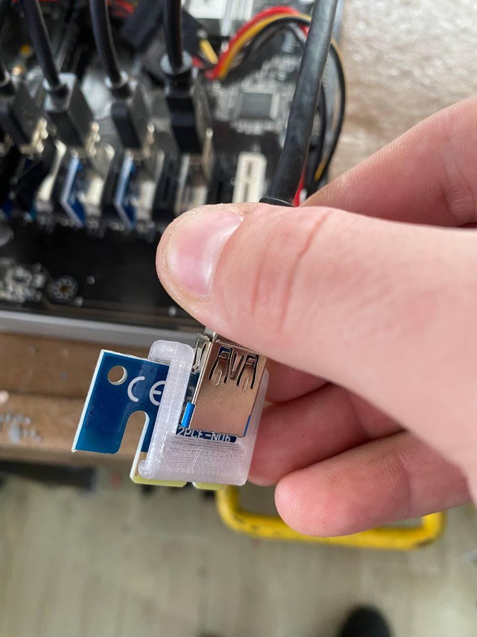 Фіксатор райзерів pci x1, фото 1