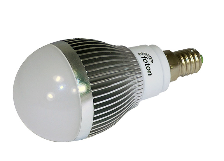 Світлодіодна лампа E14, 220 V 3x1W Bulb Біла тепла