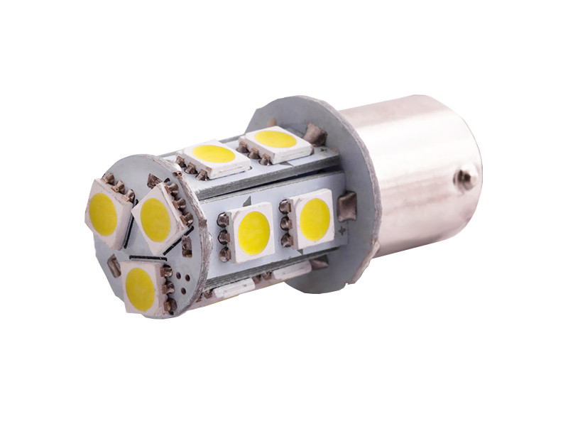 Світлодіодна авто лампа T25-5050-13SMD 1157 білий 12V LEDUA
