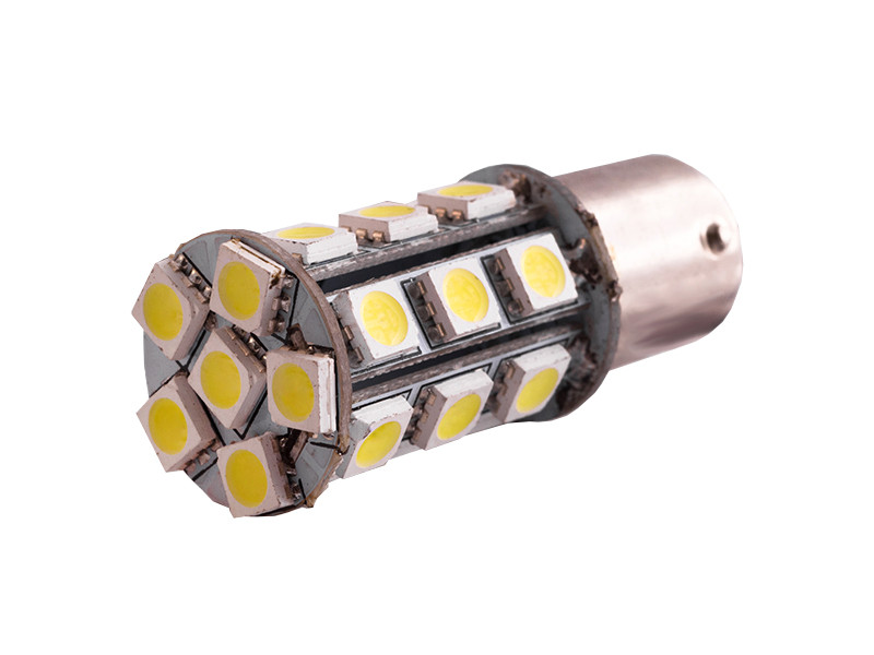 Світлодіодна авто лампа T25-5050-24SMD 1156 білий 12V LEDUA