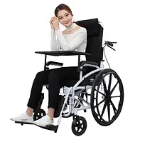 Ручна складана коляска для інвалідів із туалетом MIRID S119